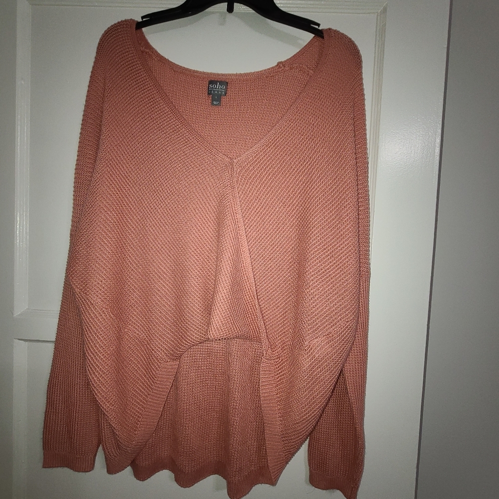 High low sweater
